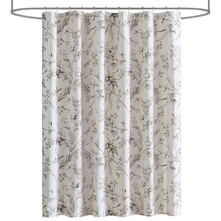 Laura Ashley Branch Toile Shower Curtain