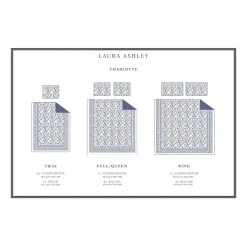 Laura Ashley Charlotte Square Throw Pillow