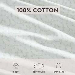 Laura Ashley Cotton Percale Sheet Set