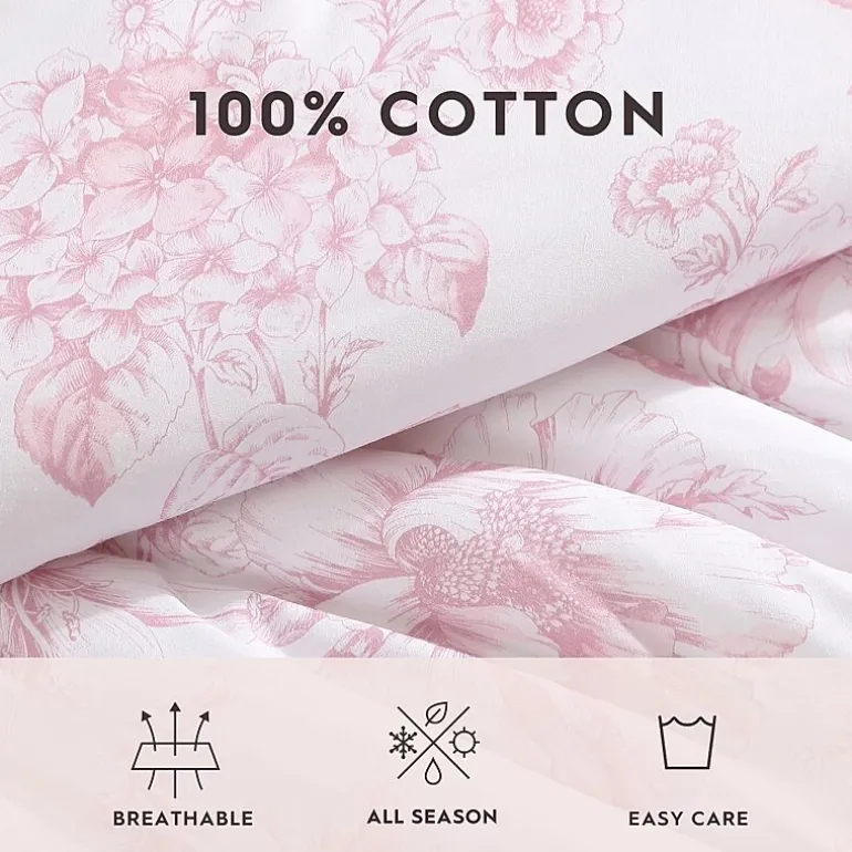 Laura Ashley Delphine Midweight Comforter Set