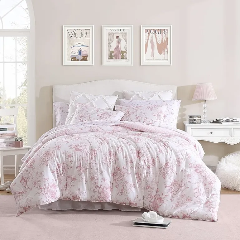 Laura Ashley Delphine Midweight Comforter Set