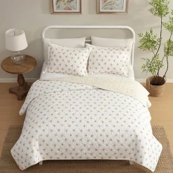Laura Ashley Dorrie Easy Care Quilt Set