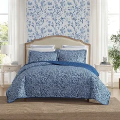 Laura Ashley Elaina Quilt Set