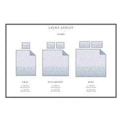 Laura Ashley Flora Reversible Quilt Set