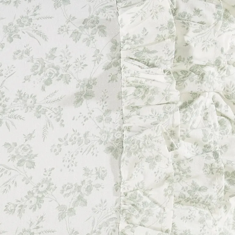 Laura Ashley Harper Green 14x20 Decorative Pillow