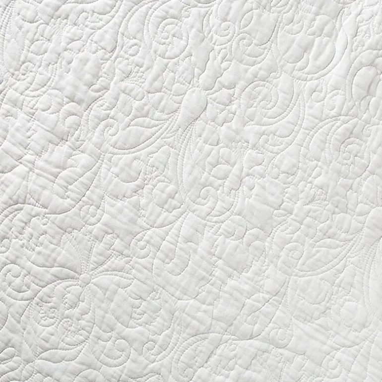 Laura Ashley Heirloom Floral Reversible Quilt Set
