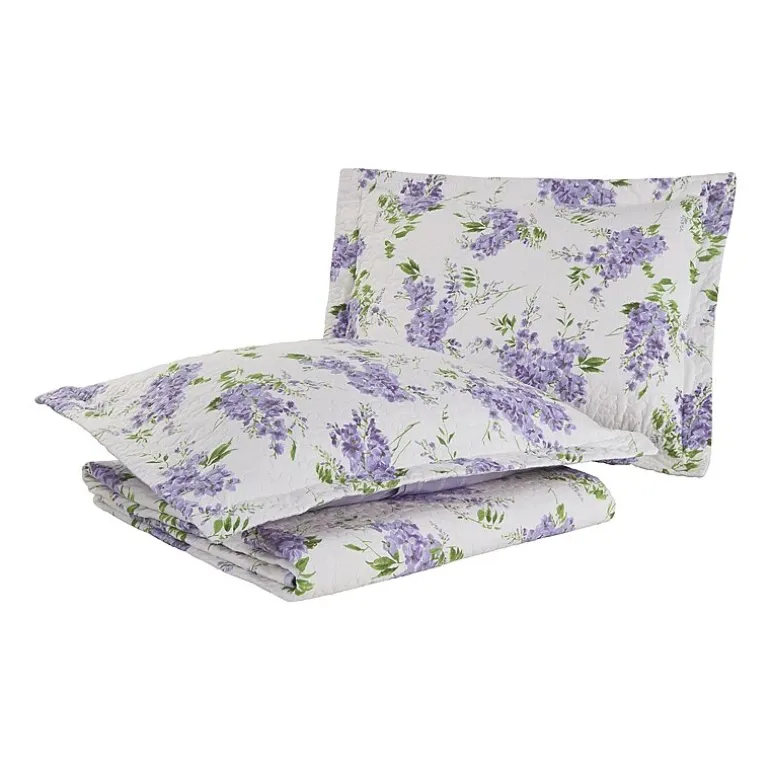 Laura Ashley Keighley Floral Reversible Quilt Set