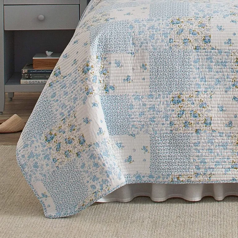 Laura Ashley Kenna Floral Reversible Quilt Set