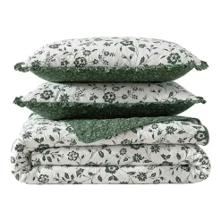 Laura Ashley Miranda Easy Care Quilt Set
