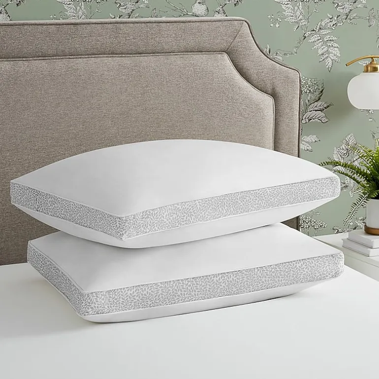Laura Ashley 2 Pack Medium Density Bed Pillow