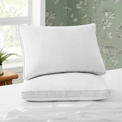 Laura Ashley 2 Pack Medium Density Bed Pillow