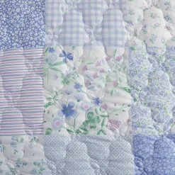 Laura Ashley Parker Patchwork Quilt Set