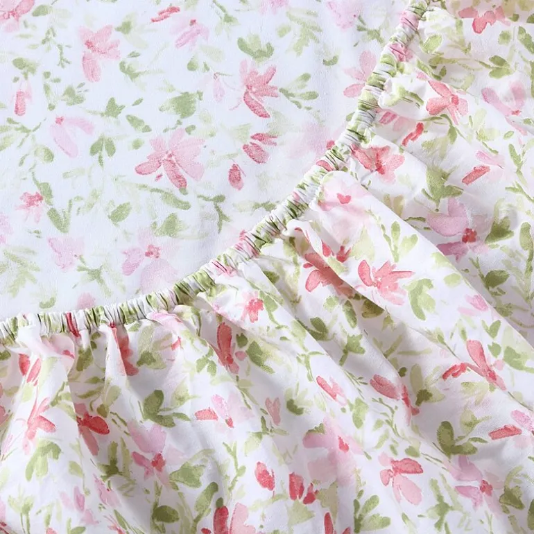 Laura Ashley 200tc 100% Cotton Percale Sheet Set