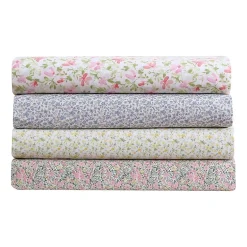 Laura Ashley 200tc 100% Cotton Percale Sheet Set
