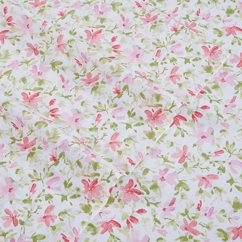 Laura Ashley 200tc 100% Cotton Percale Sheet Set