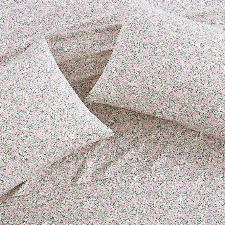 Laura Ashley 200tc 100% Cotton Percale Sheet Set
