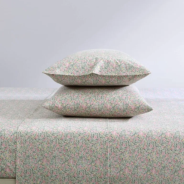 Laura Ashley 200tc 100% Cotton Percale Sheet Set
