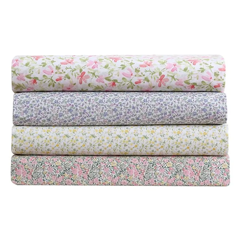 Laura Ashley 200tc 100% Cotton Percale Sheet Set