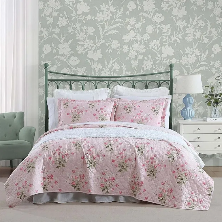 Laura Ashley Veronicas Bouquet Quilt Set