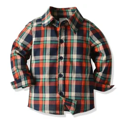 Laurenza's Toddler Boys Flannel Suspenders Set