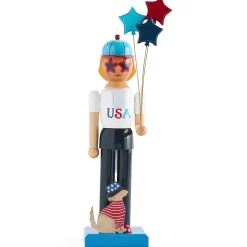 Layerings Americana Wood Nutcracker