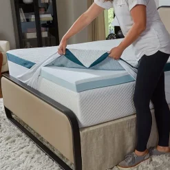 La-Z-Boy Serene | Hybrid Bliss Memory Foam 3" Dual Layered Mattress Topper
