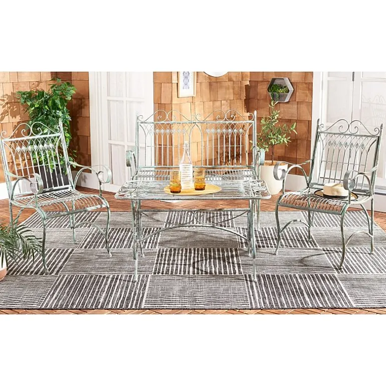 Leah Patio 4-pc. Iron Conversation Set