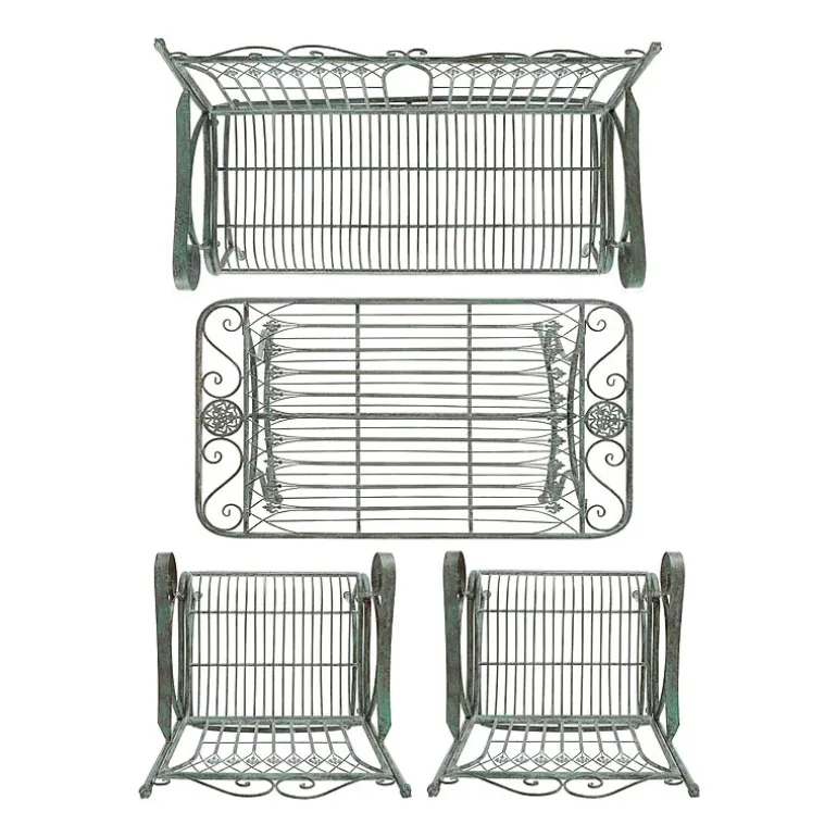 Leah Patio 4-pc. Iron Conversation Set