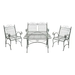 Leah Patio 4-pc. Iron Conversation Set