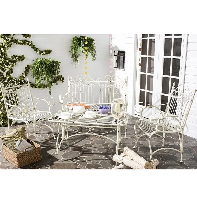 Leah Patio 4-pc. Iron Conversation Set