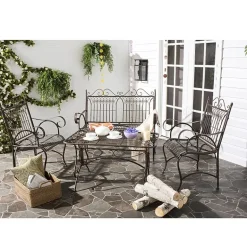 Leah Patio 4-pc. Iron Conversation Set