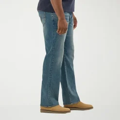 Lee Big and Tall Extreme Motion Relaxed Straight Leg Jeans