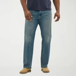 Lee Big and Tall Extreme Motion Relaxed Straight Leg Jeans