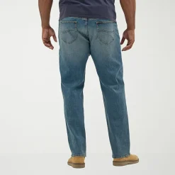 Lee Big and Tall Extreme Motion Relaxed Straight Leg Jeans