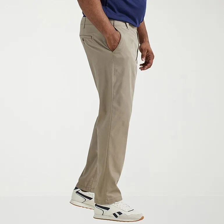 Lee Big and Tall Mens Extreme Motion Relaxed Fit Pants