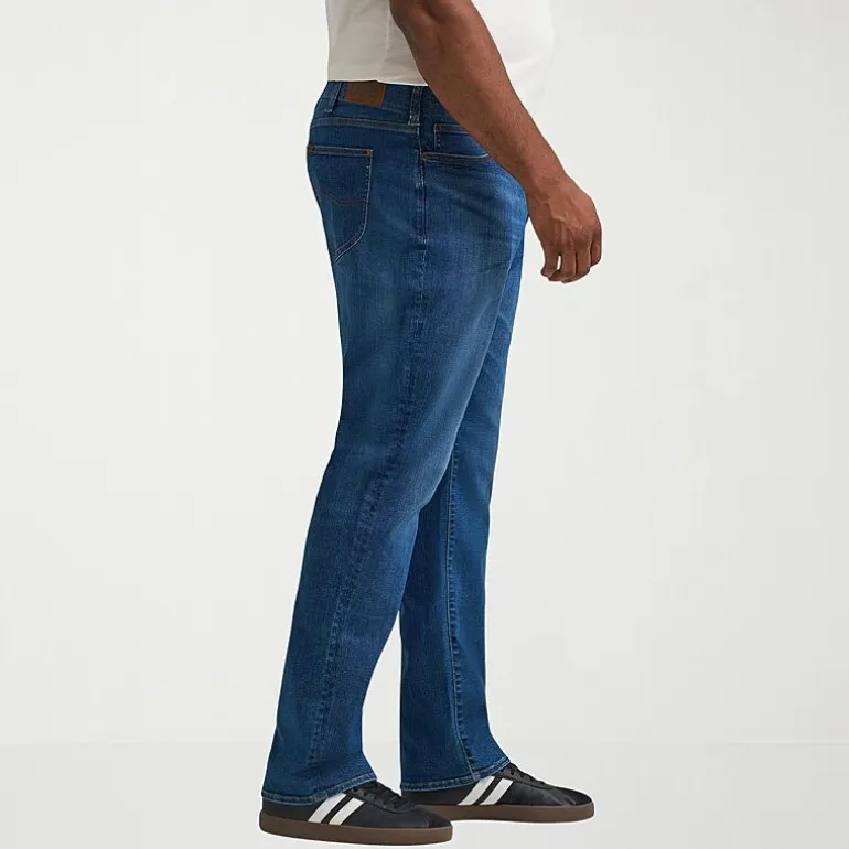 Lee Big and Tall Mens Stretch Fabric Athletic Fit Jean