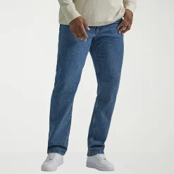 Lee Legendary Denim Big and Tall Mens Stretch Fabric Regular Fit Jeans