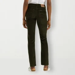 Lee Legendary Straight Fit Jean Womens Mid Rise Stretch Fabric Straight Leg Jean