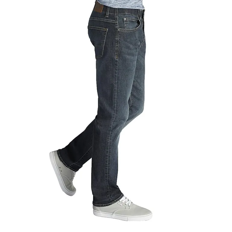 Lee® Mens Extreme Motion Slim Fit Straight Leg Jeans