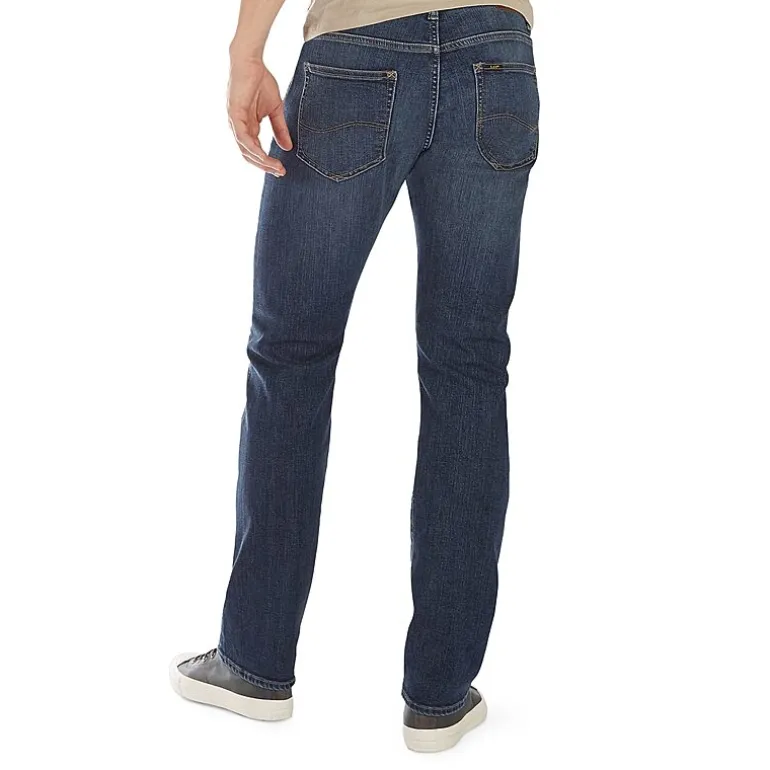 Lee® Mens Extreme Motion Slim Fit Straight Leg Jeans