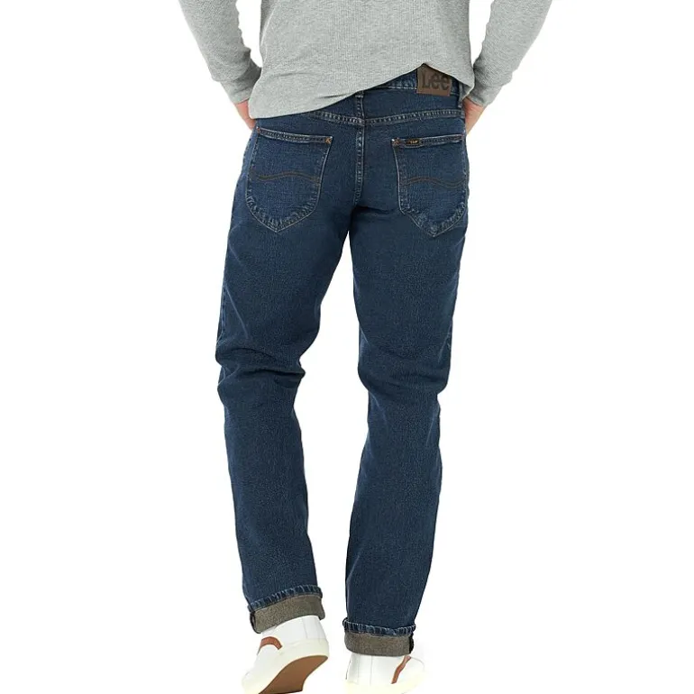 Lee® Mens Legendary Stretch Fabric Relaxed Fit Straight Jean