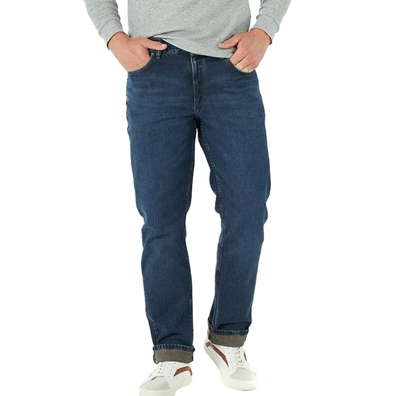 Lee® Mens Legendary Stretch Fabric Relaxed Fit Straight Jean