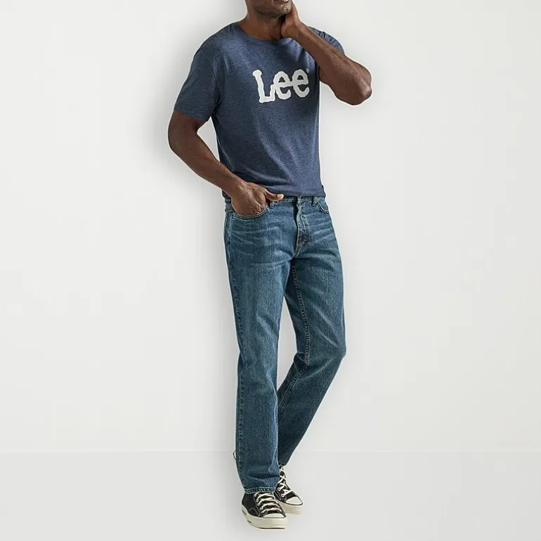 Lee® Mens Legendary Stretch Fabric Relaxed Fit Straight Jean