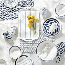 Lenox Blue Bay 20-pc. Melamine Dinnerware Set