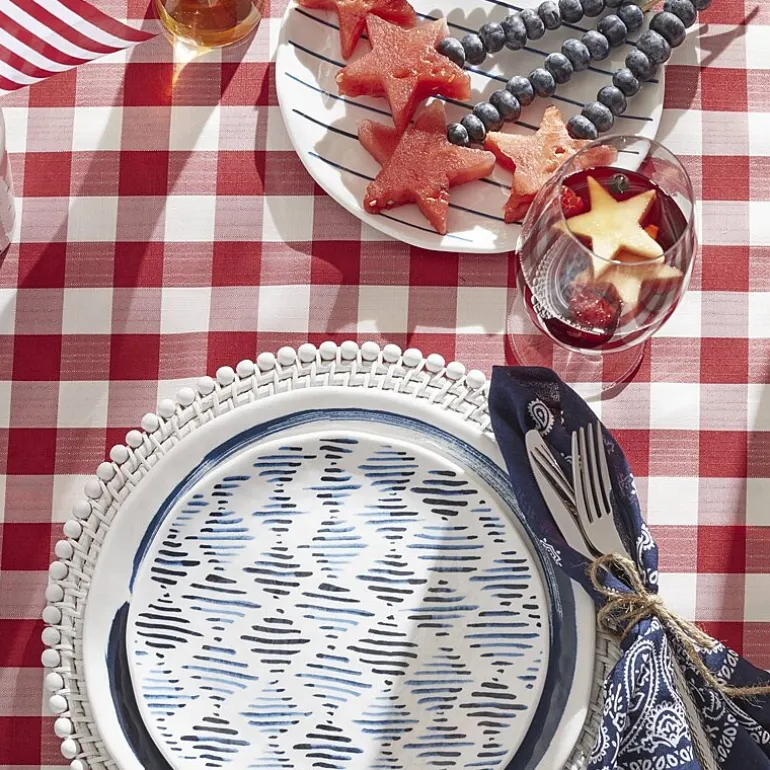 Lenox Blue Bay 20-pc. Melamine Dinnerware Set