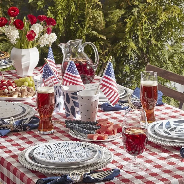 Lenox Blue Bay 20-pc. Melamine Dinnerware Set