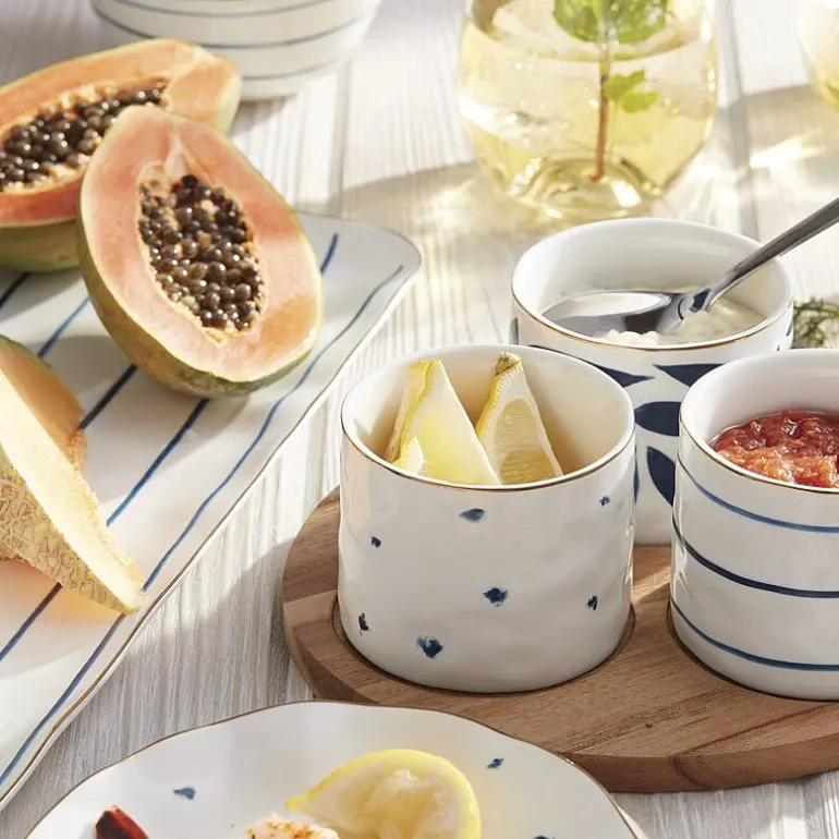 Lenox Blue Bay 4-pc. Porcelain Serving Set
