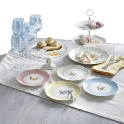 Lenox Butterfly Meadow 4-pc. Porcelain Dessert Plate