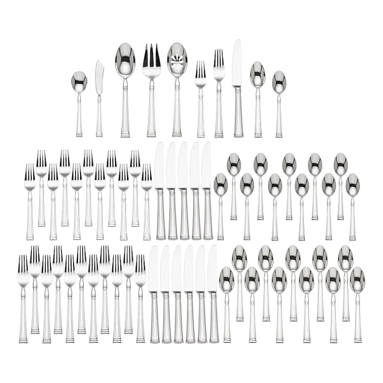 Lenox Esquire 65-pc. 18/10 Stainless Steel Flatware Set