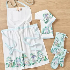 Lenox Spice Village Kitchen Apron Set